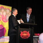 Peter Costello with Chairman of Very Special Kids Andy Penn